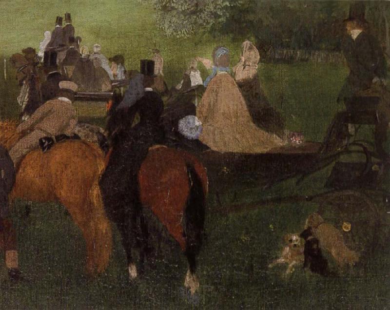 Edgar Degas On the Racecourse Germany oil painting art